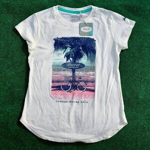 Pier 27 Caribbean Life CANCUN RIVIERA MAYA Graphic Tee T-Shirt, Small